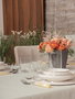L'essentiel linge de maison Mantel Plain 220 - Crema